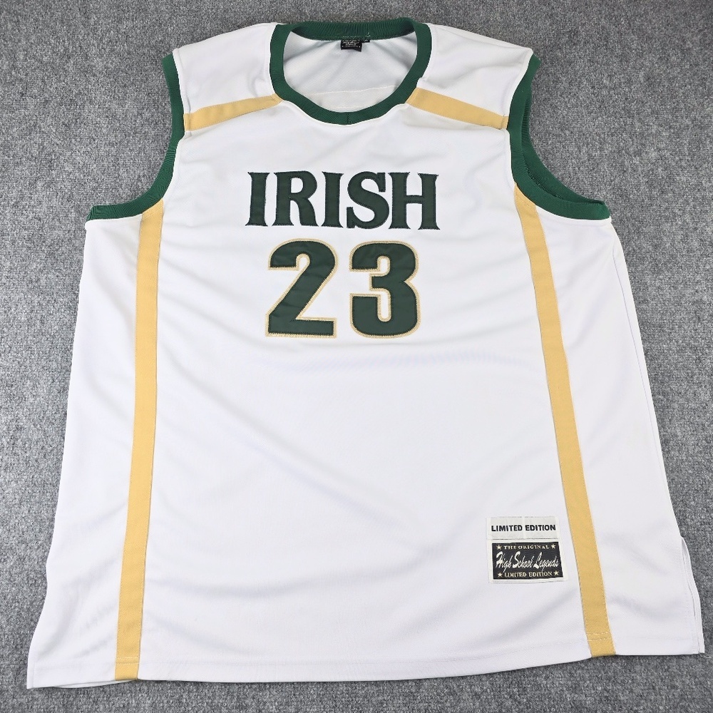 ☘️ LeBron James SVSM Irish HS Legends Jersey - Size 56 - St. Patrick’s Day ☘️